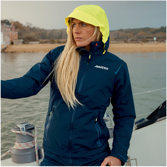 2024 Musto Para Mujer Br1 Chaqueta De Vela Solent 82404 - True Navy